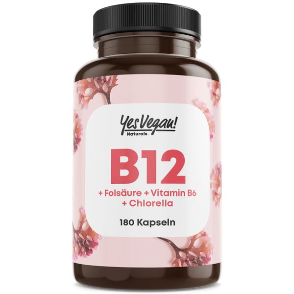 Bild von Yes Vegan® Vitamin B12 hochdosiert - Kapseln 1x55 g