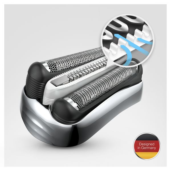 2. Bild von Braun - Ersatzscherkopf "Kombipack 32S - Neue Generation" in Silber 1 St