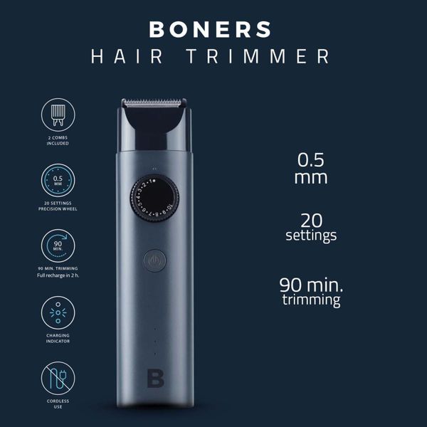 5. Bild von Boners - Intim Haartrimmer Rasierer Elektrisch Rasur 1 St