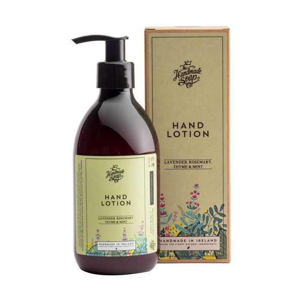 Bild von The Handmade Soap Company Handlotion Lavendel, Rosmarin und Minze 300 ml