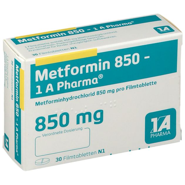 Metformin 850 1 A Pharma® 30 St