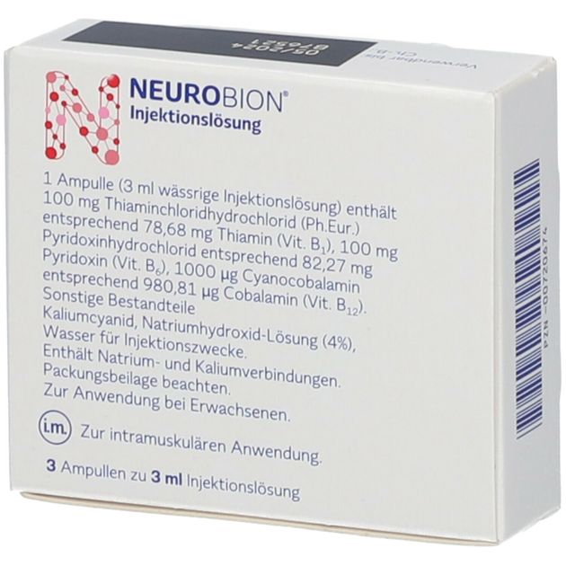 Neurobion® Ampullen 3x3 Ml Shop