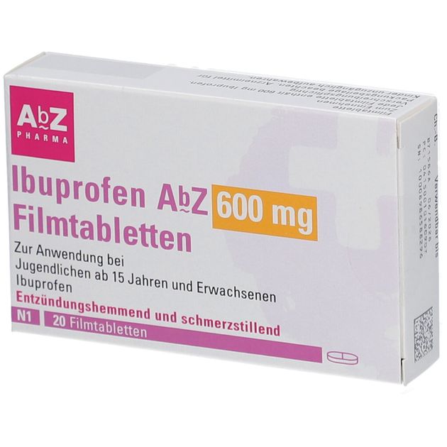 Ibuprofen AbZ 600 mg 20 St