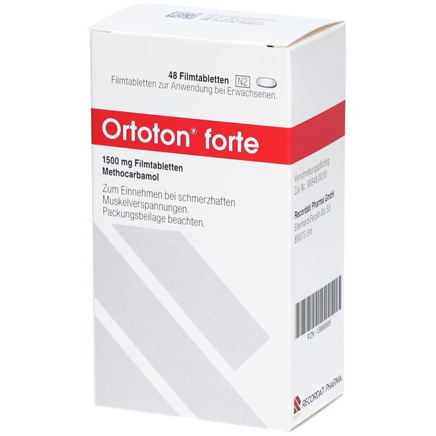 Muskelrelaxans Ortoton forte | Shop Apotheke