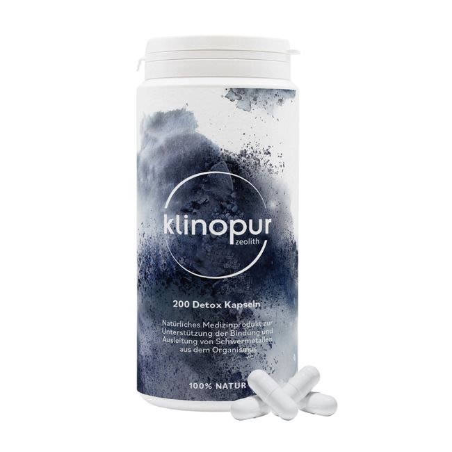 Klinopur Zeolith-Kapseln CE Medizinprodukt