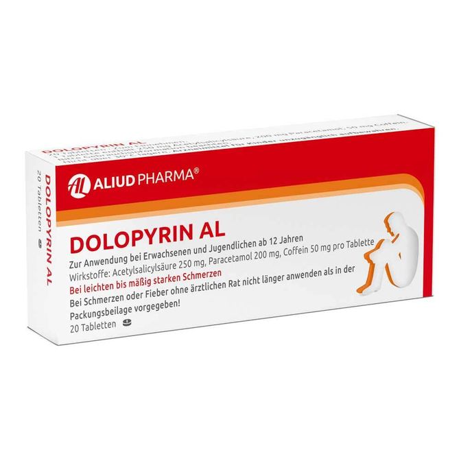 ASS-Paracetamol Kombi-Tabletten | Shop Apotheke