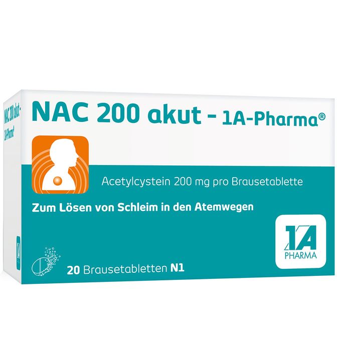 NAC 200 akut - 1A-Pharma® 20 St - shop-apotheke.com