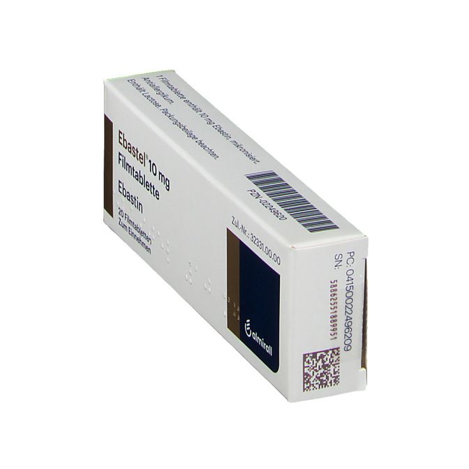 Ebastel® 10 mg 20 St - shop-apotheke.com