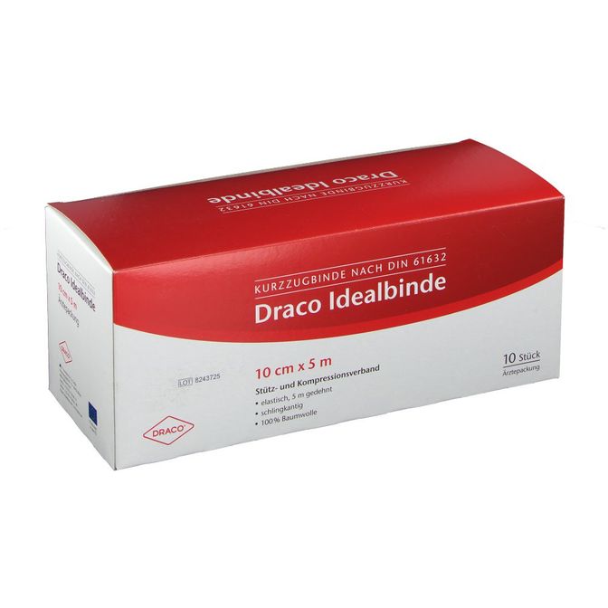 Draco Idealbinde 10 cm x 5 m DIN 61632 10 St - shop-apotheke.com