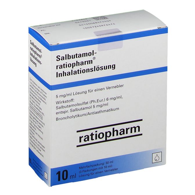 Salbutamol-ratiopharm® Inhalations 3x10 ml - shop-apotheke.com