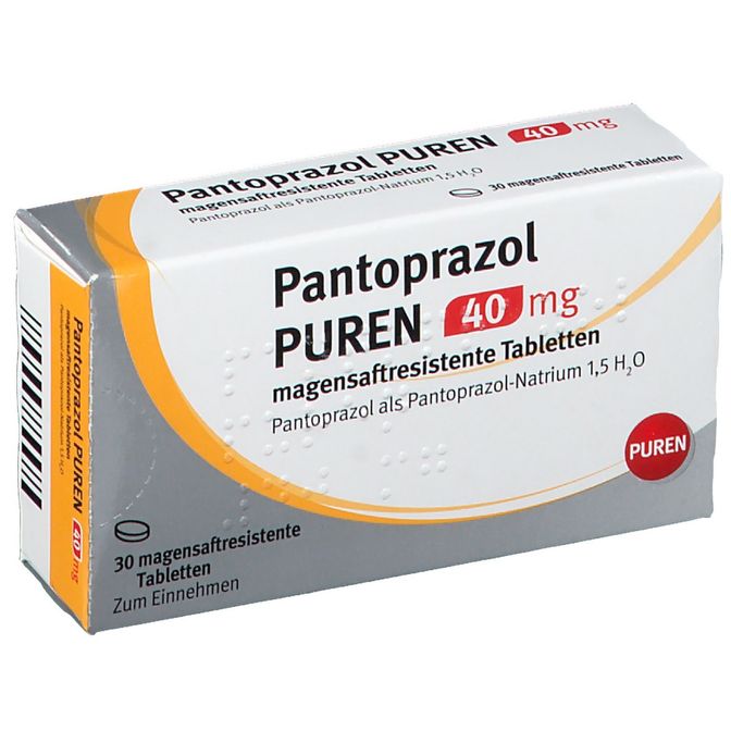Pantoprazol PUREN 40 mg 30 St - shop-apotheke.com