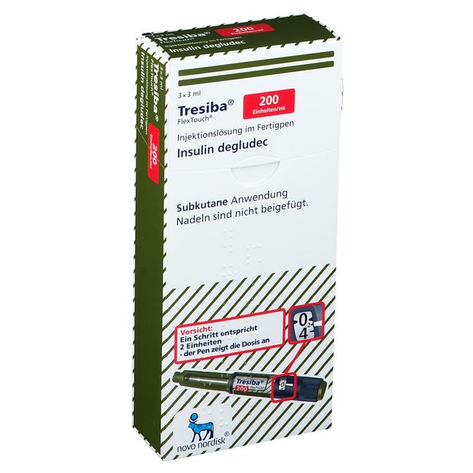 Tresiba® FlexTouch® 200 I.E./ml 3x3 Ml - Shop-apotheke.com