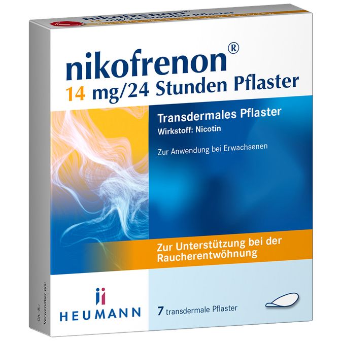 NIKOFRENON 21 Mg/24 Stunden Pflaster Transdermal (2x28 St) 2x28 St Online Kaufen