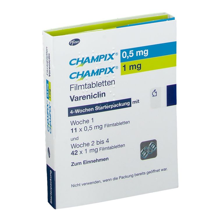 Champix® 0,5 mg/1 mg 53 St - shop-apotheke.com