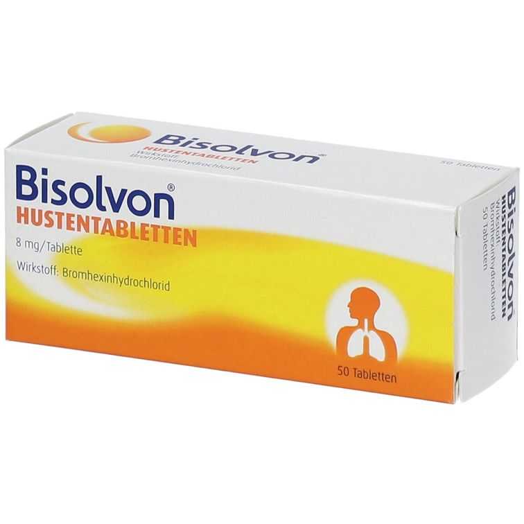 Bisolvon® Hustentabletten 8 Mg 50 St - Shop-apotheke.com