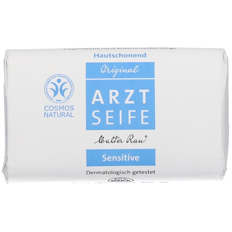 Speick Rau Arztseife Sensitive Doppelpack – 2x 100g, Milde Reinigung Für Empfindliche Haut, Mit Buttermilch
