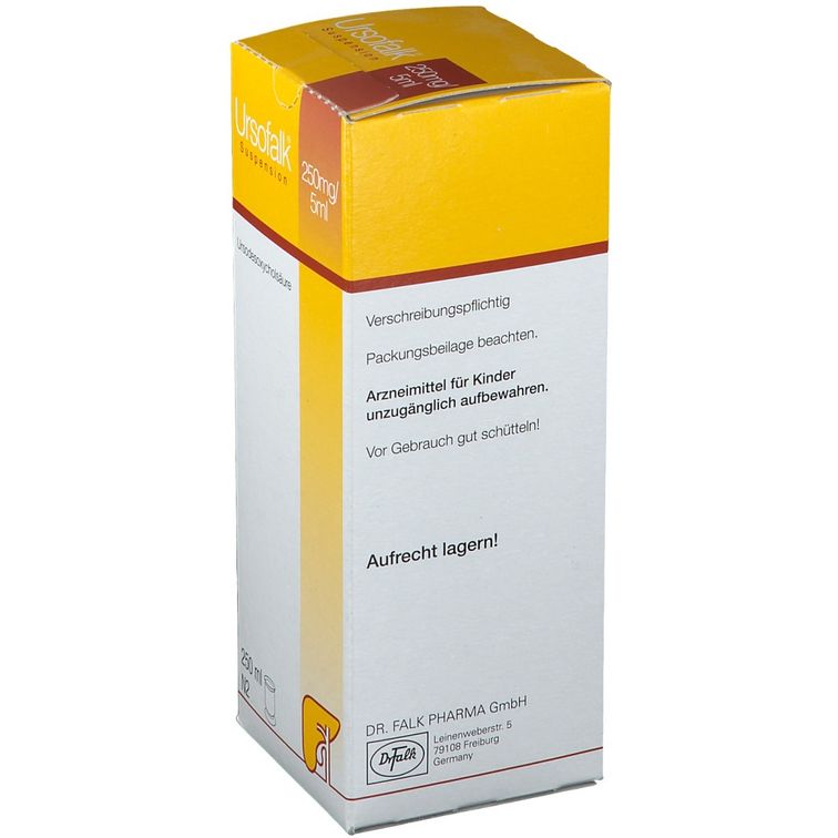 Ursofalk® 250 mg/5 ml 250 ml