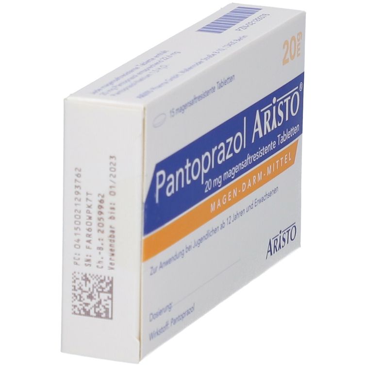 Pantoprazol Aristo® 20 Mg 15 St Shop