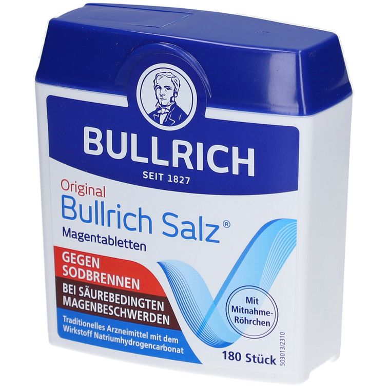 Bullrich Salz Tabletten Schlucken Oder Kauen Bullrich Salz Magentabletten 180 St - shop-apotheke.com