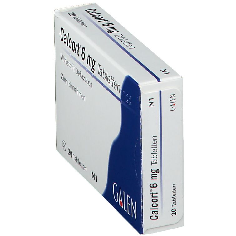 Colcort Cod Capsule Calcort® 6 mg 20 St - shop-apotheke.com