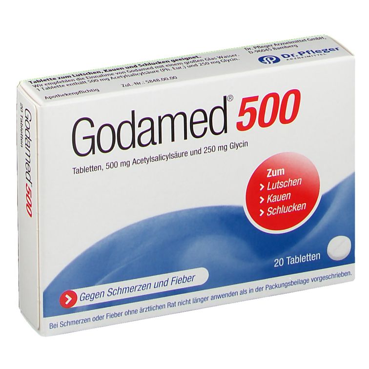 Godamed® 500 Tabletten 20 St - shop-apotheke.com