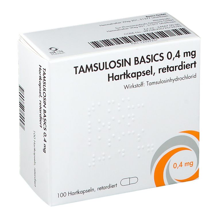 TAMSULOSIN BASICS 0,4 mg 100 St - shop-apotheke.com
