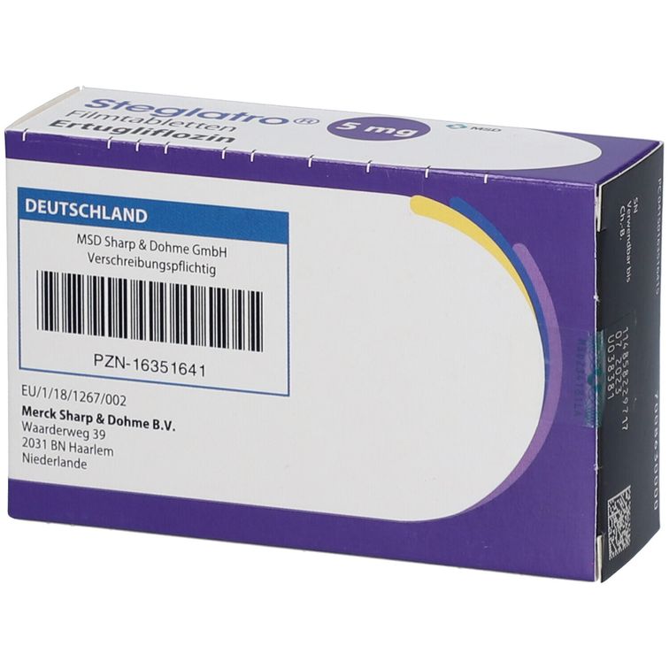 STEGLATRO 5 mg Filmtabletten 28 St - shop-apotheke.com
