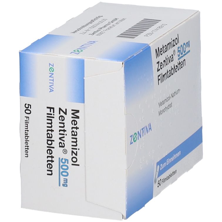 Metamizol Zentiva® 500 mg 50 St - shop-apotheke.com