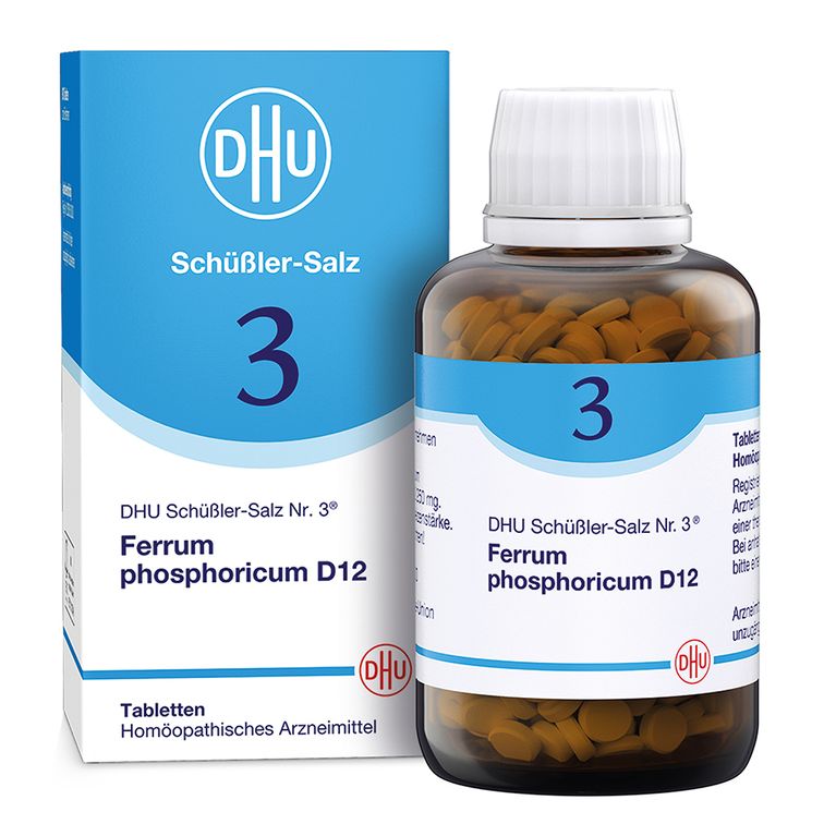 Schüßler-Salz Nr. 3 - Ferrum phosphoricum - günstig kaufen | Shop Apotheke