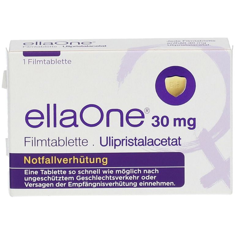 ellaOne® 30 mg Notfallverhütung 1 St Shop Apotheke