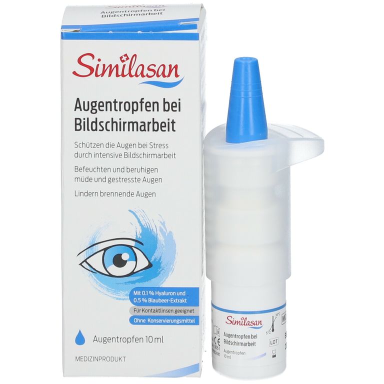Similasan Augentropfen bei Bildschirmarbeit 10 ml - Shop Apotheke