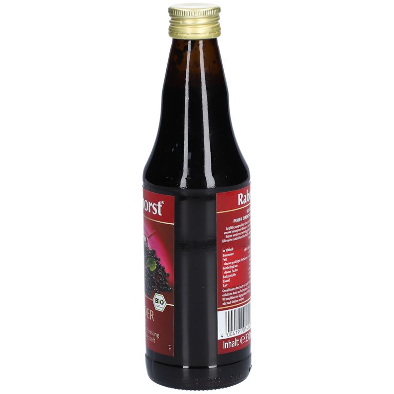 RABENHORST Holundersaft 330 ml - Shop Apotheke