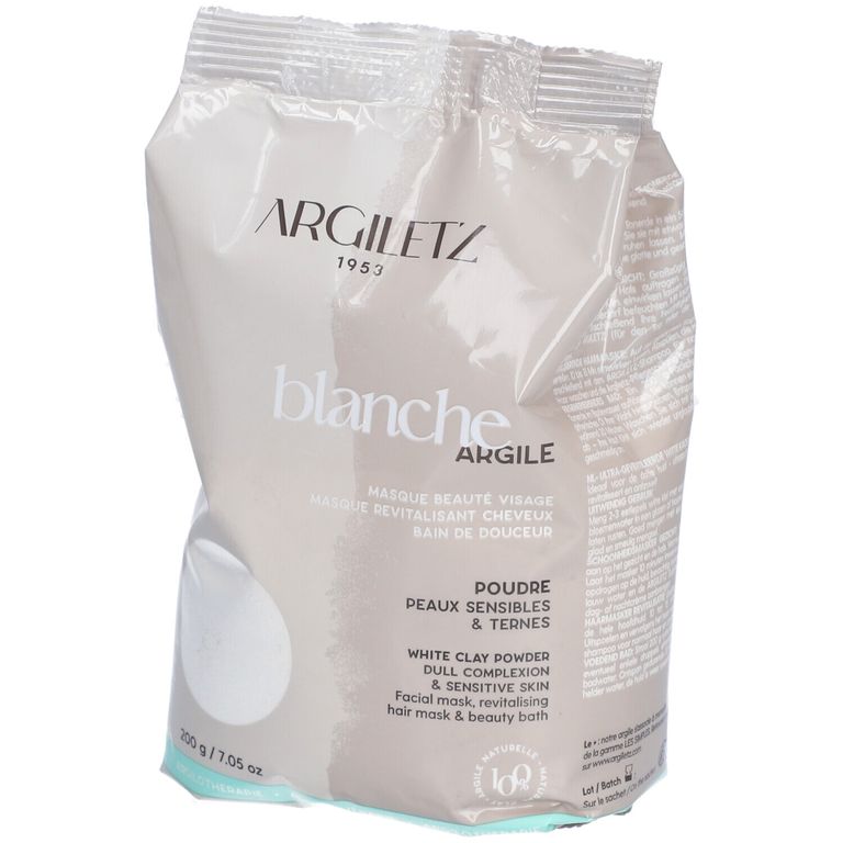 Bulgarische Weiße Tonerde, 100% Naturrein, 250 Ml | Für Haut & Haar, Reich An Zink & Magnesium