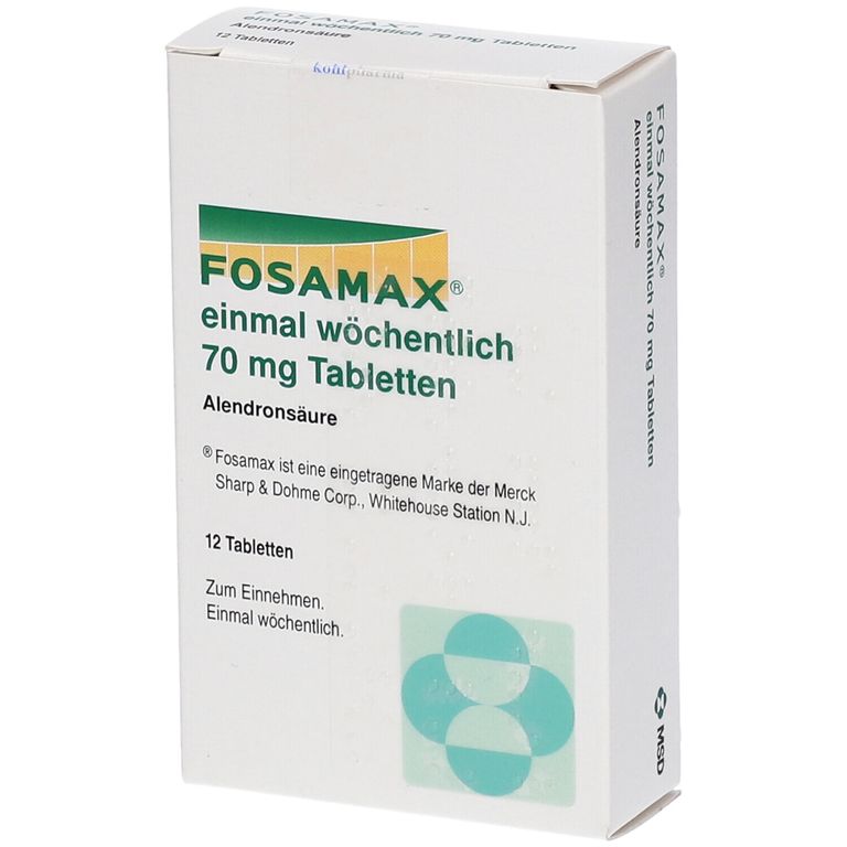 FOSAMAX 70 mg 12 St mit dem E-Rezept kaufen - Shop Apotheke