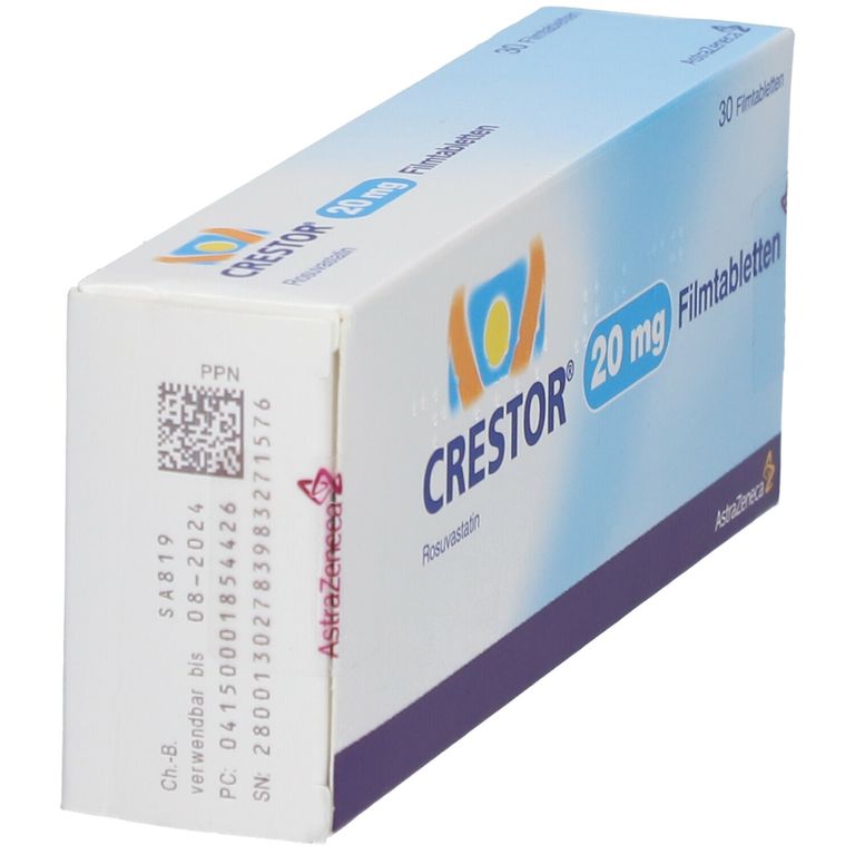 Crestor® 20 mg 30 St mit dem E-Rezept kaufen - Shop Apotheke