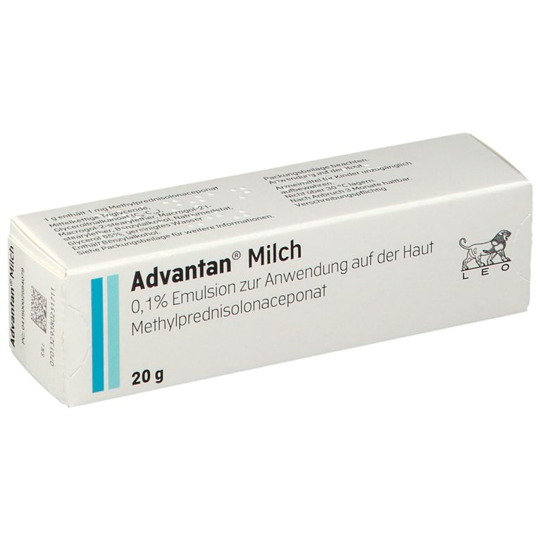 Advantan® Milch 0,1 20 g mit dem ERezept kaufen Shop Apotheke