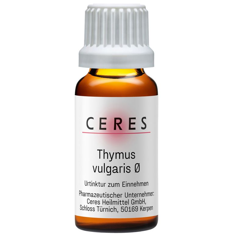 Ceres Thymus vulgaris Urtinktur 20 ml Shop Apotheke