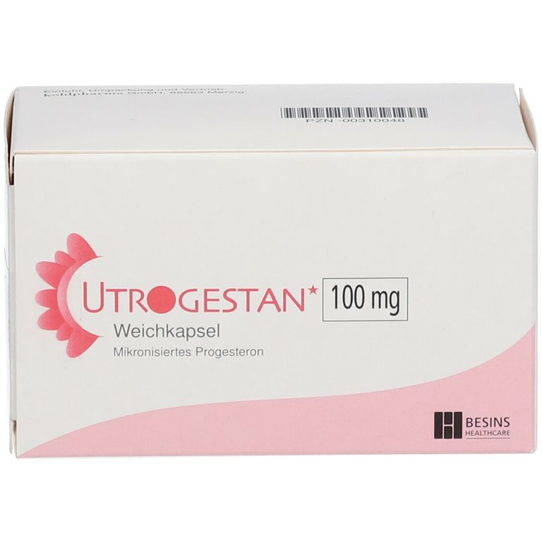 UTROGESTAN 100 mg Weichkapseln 90 St mit dem ERezept kaufen Shop Apotheke