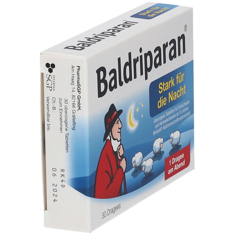 Baldriparan® Stark Für Die Nacht 30 St - Shop Apotheke