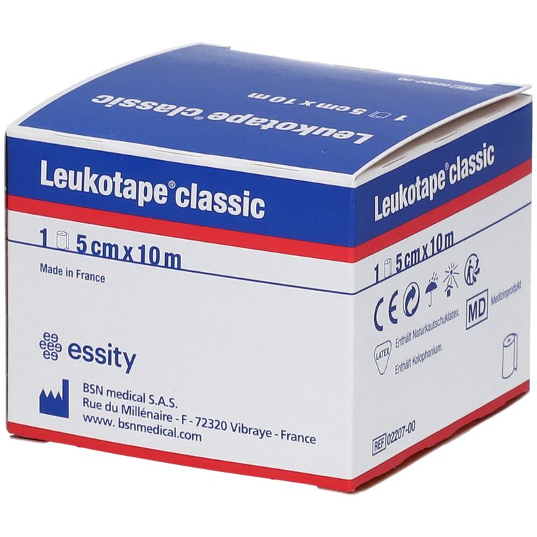 Leukotape Classic 2 Cm X 10 M Weiß, Einzelrolle Análisis De Rese