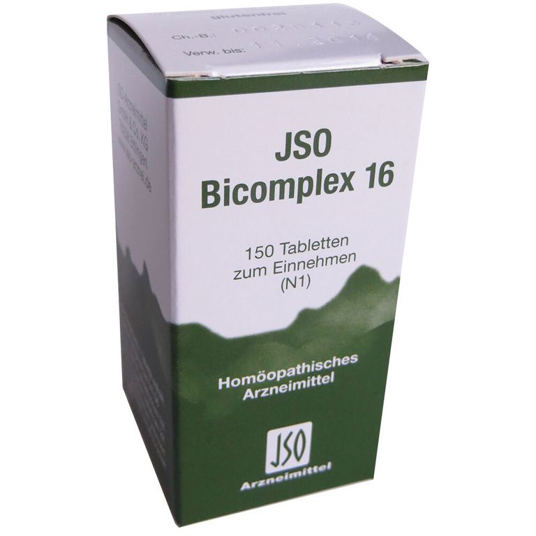 JSO Bicomplex Heilmittel Nr. 16 150 St - Shop Apotheke