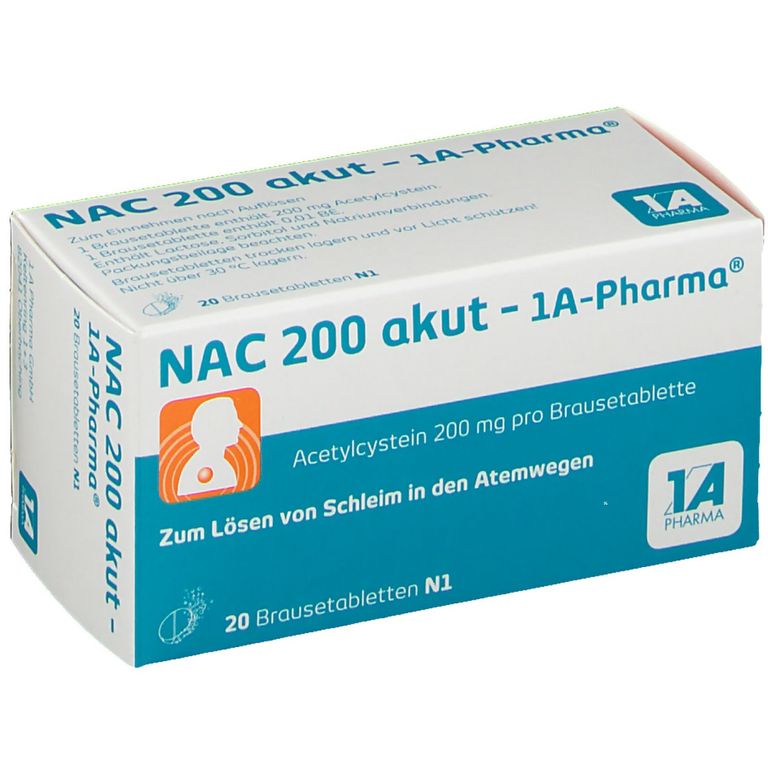 NAC 200 akut - 1A-Pharma® 20 St - Shop Apotheke