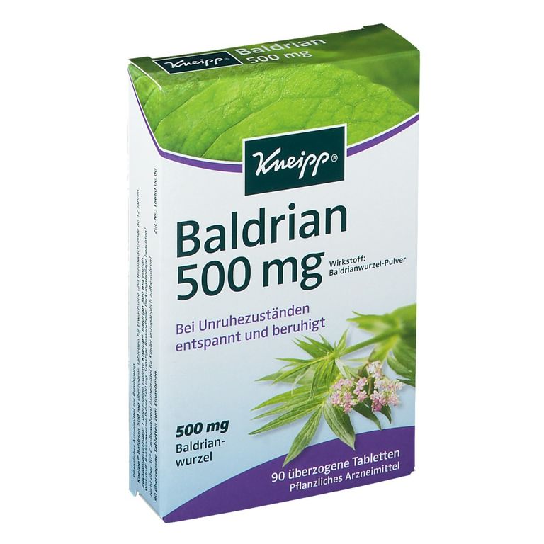 Kneipp® Baldrian 500 Mg 90 St - Shop Apotheke