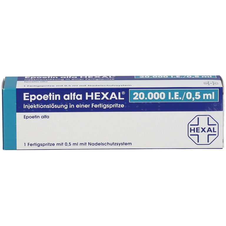 Epoetin alfa HEXAL® 20.000 I.E./0,5ml 1 St - shop-apotheke.com