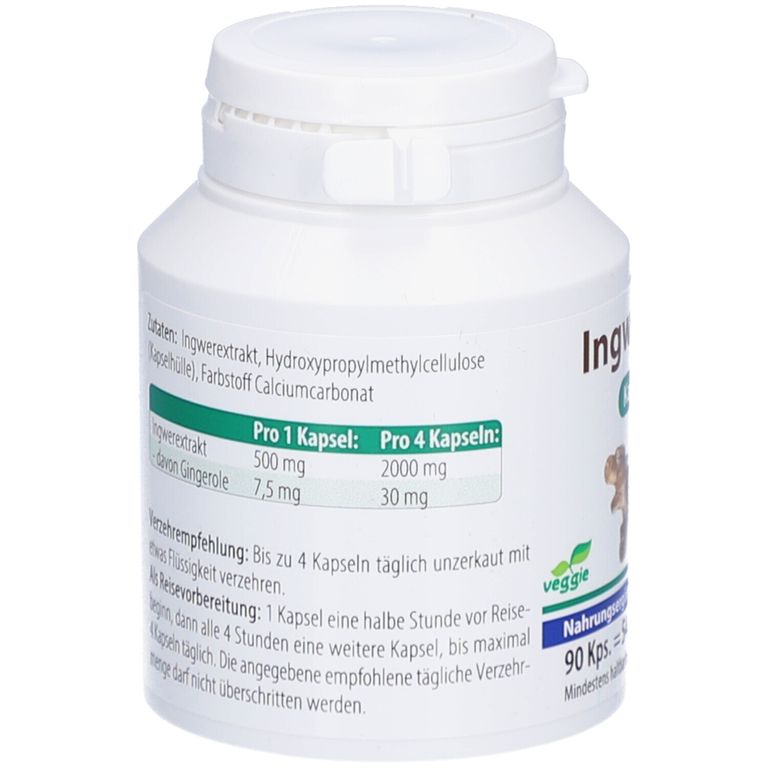 INGWER 300 Extrakt Kapseln 60 St Kapseln | 07749221