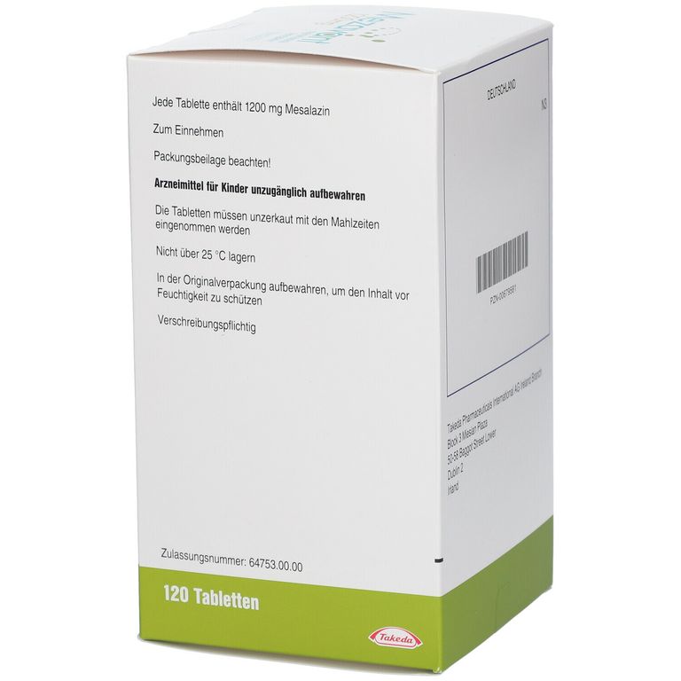 Mezavant® 1200 mg 120 St mit dem E-Rezept kaufen - Shop Apotheke
