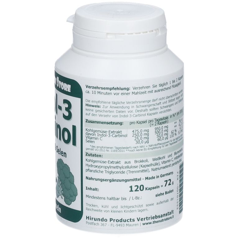 Indol-3 Carbinol 250 mg 120 St - Shop Apotheke