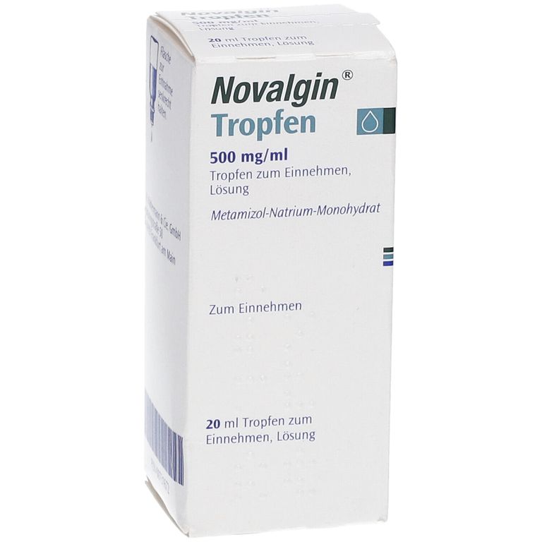 Novalgin® 20 ml mit dem ERezept kaufen Shop Apotheke