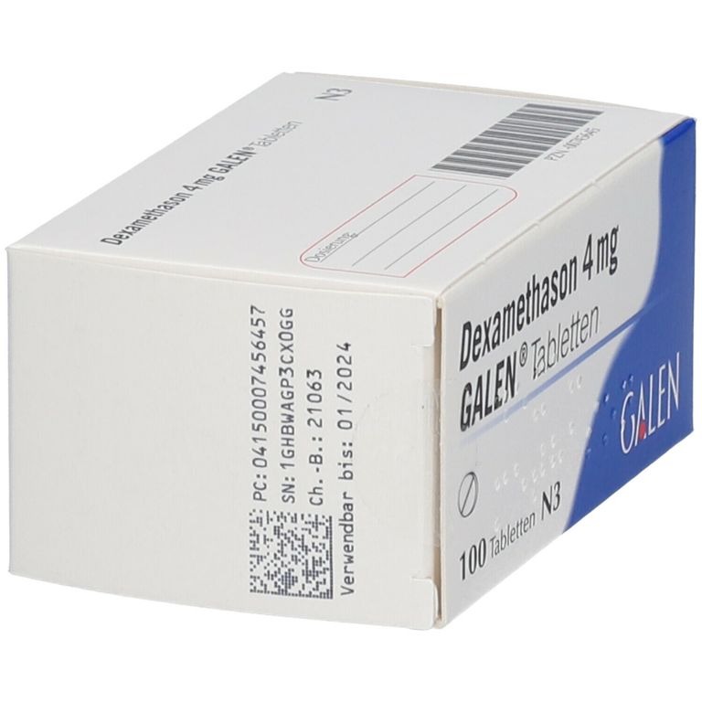 Dexamethason 4 mg GALEN® 100 St mit dem E-Rezept kaufen - Shop Apotheke