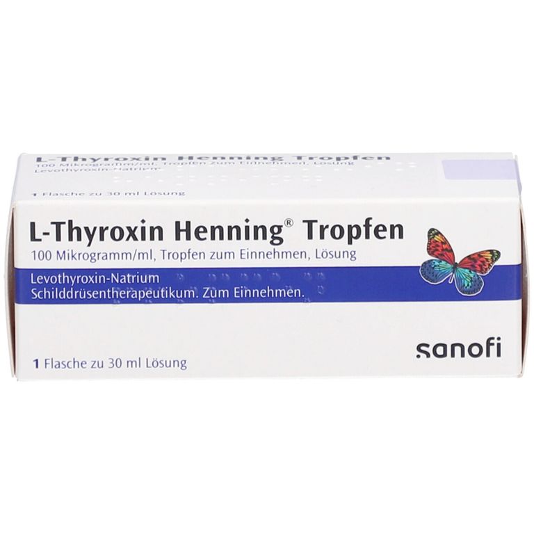 L-THYROXIN Henning Tropfen 30 ml mit dem E-Rezept kaufen - Shop Apotheke